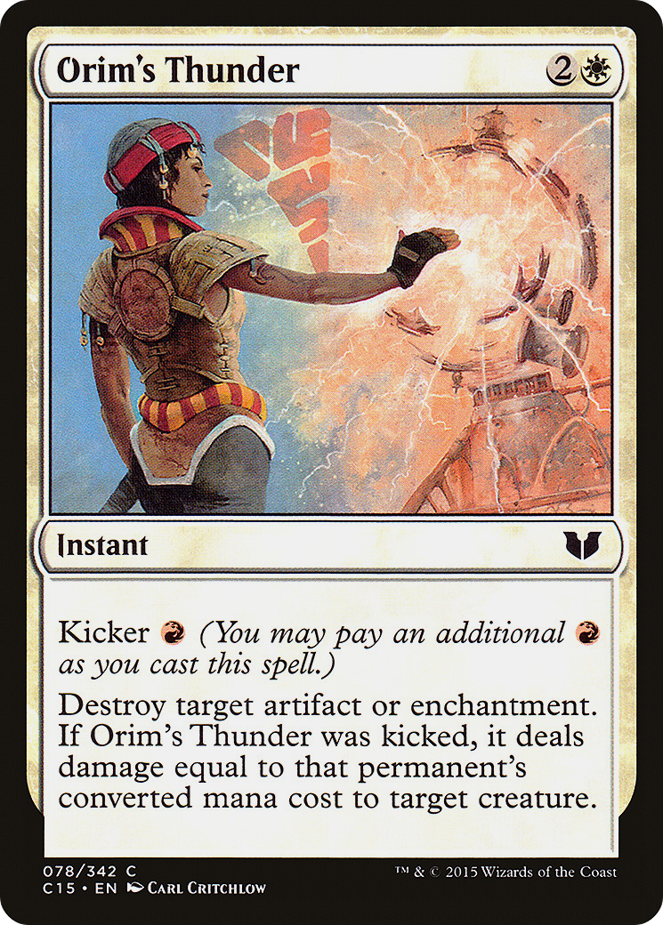 Orim's Thunder (078) - Commander 2015