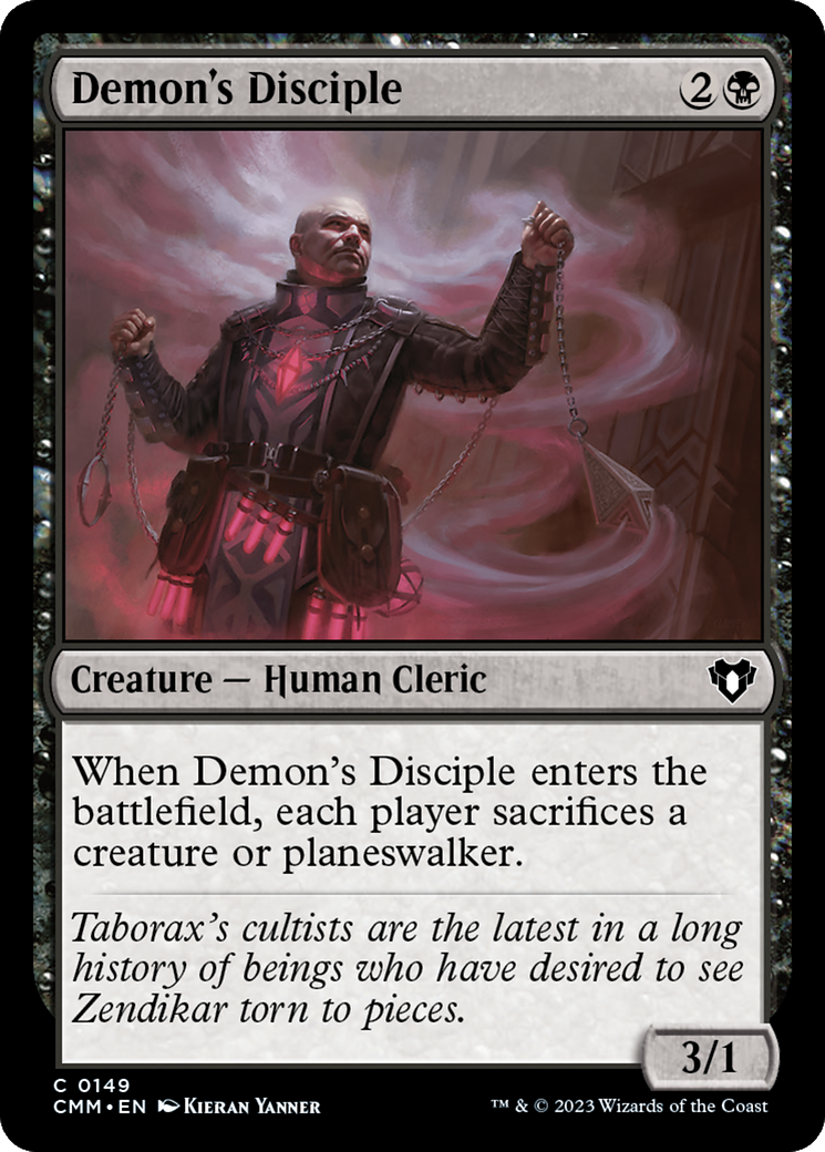 Demon's Disciple [Commander Masters] | Silver Goblin