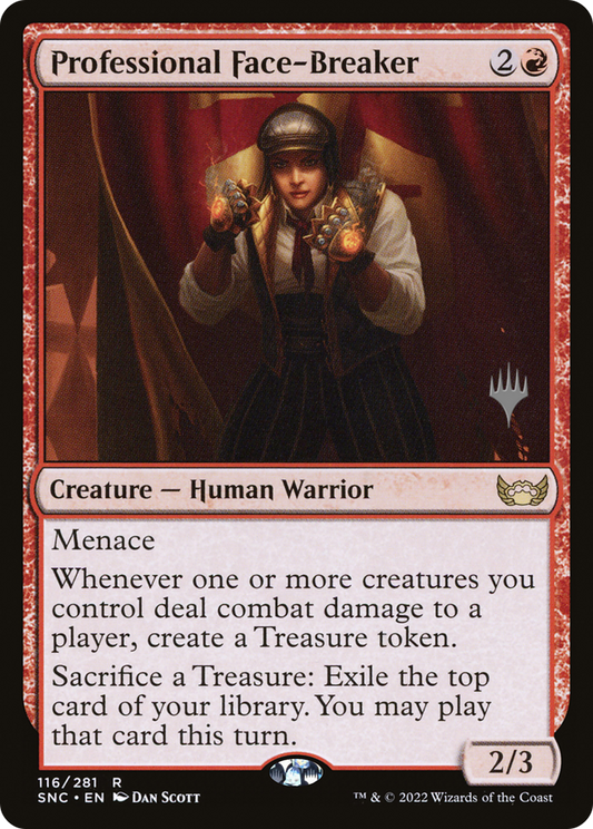 Professional Face-Breaker (116) - Streets of New Capenna Promos