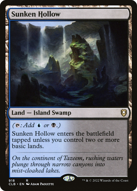 Sunken Hollow (918) - Commander Legends: Battle for Baldur's Gate