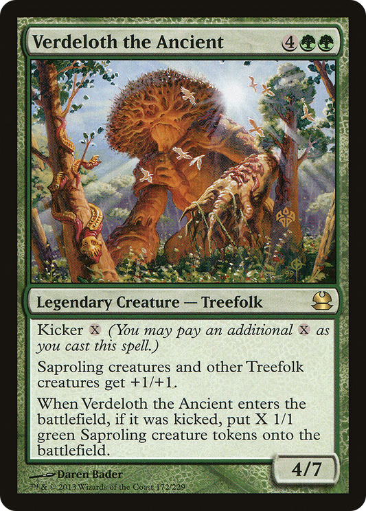Verdeloth the Ancient (172) Foil - Modern Masters