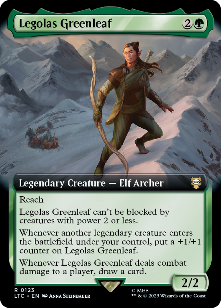 Legolas Greenleaf (Extended Art) [The Lord of the Rings: Tales of Middle-Earth Commander] | Silver Goblin
