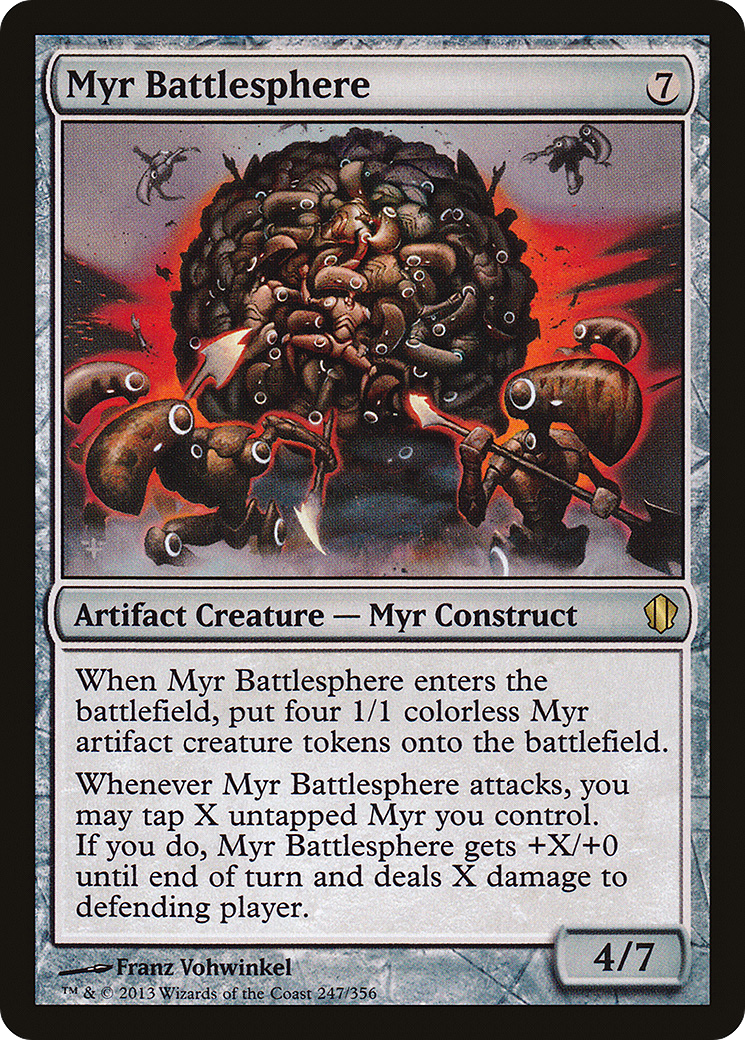 Myr Battlesphere [Commander 2013] | Silver Goblin