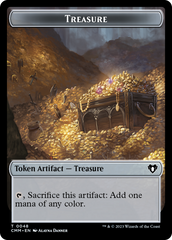 Treasure // Dragon (0020) Double-Sided Token [Commander Masters Tokens] | Silver Goblin