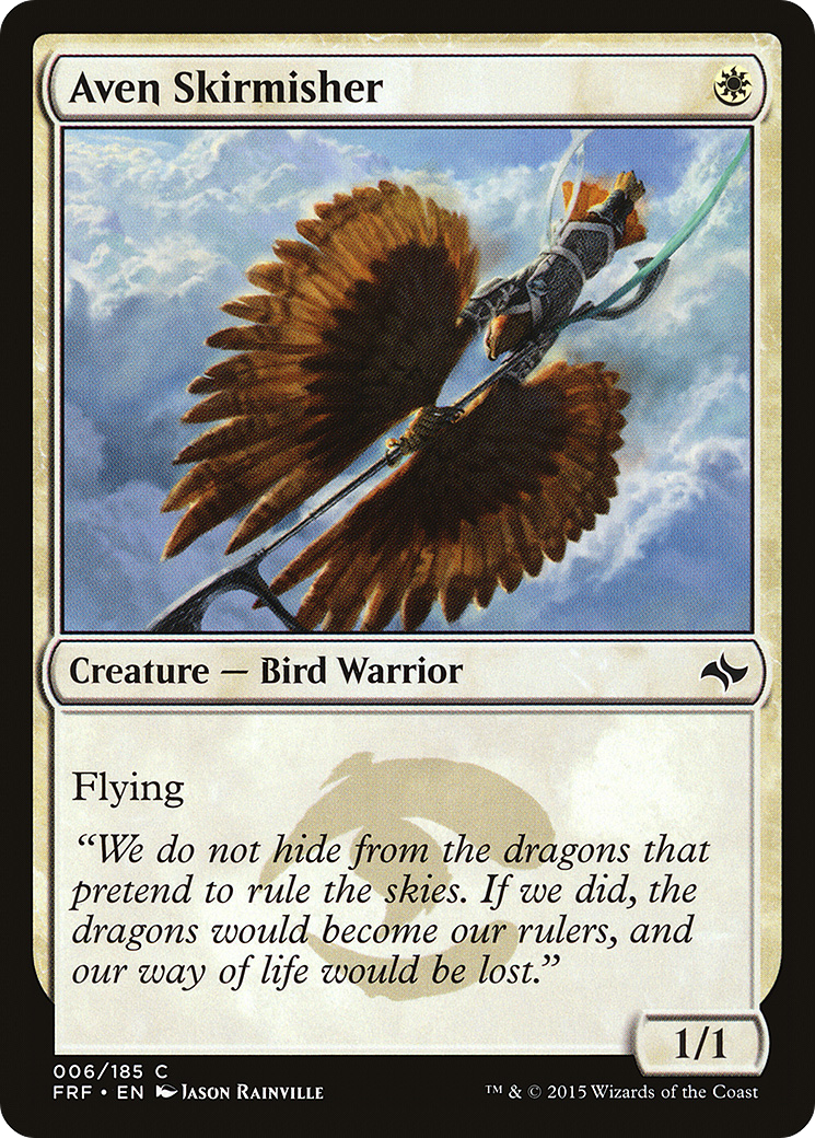 Aven Skirmisher (006) - Fate Reforged