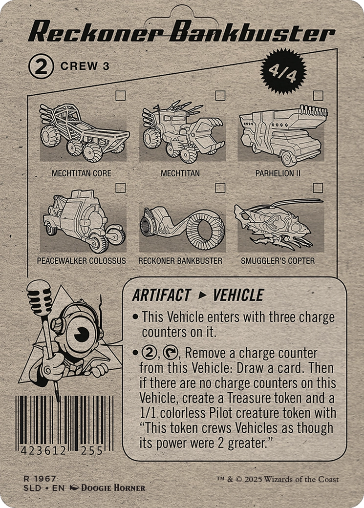Reckoner Bankbuster // Reckoner Bankbuster (1967) Foil - Secret Lair Drop