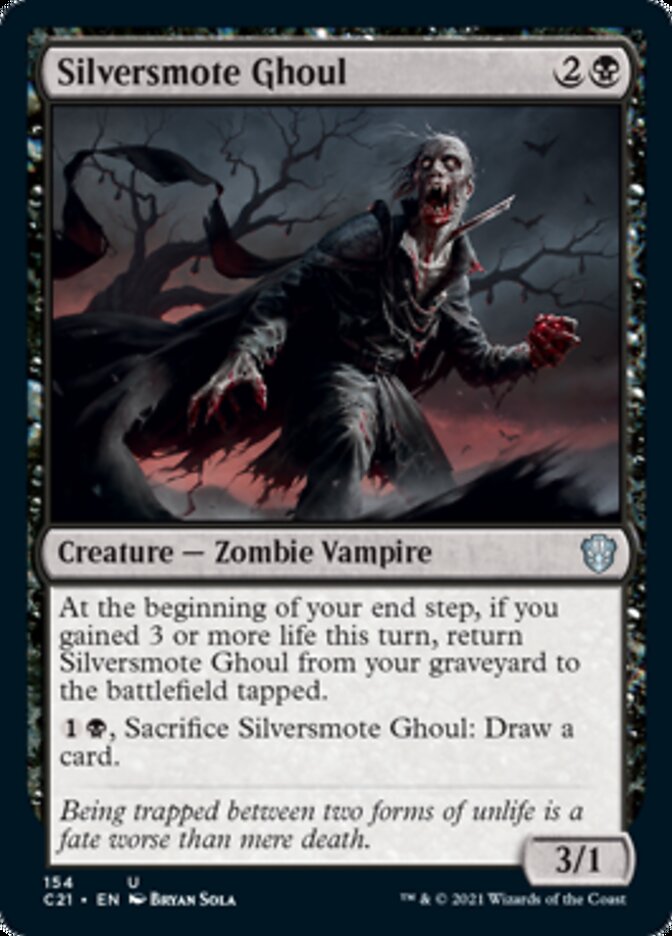 Silversmote Ghoul [Commander 2021] | Silver Goblin