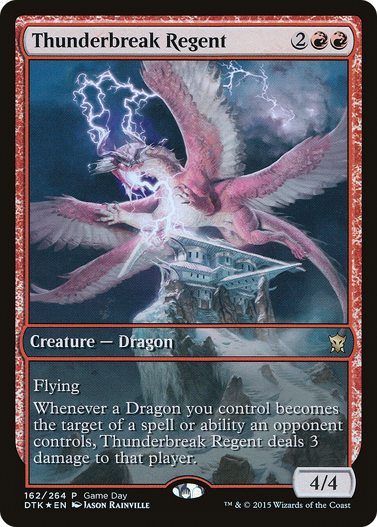 Thunderbreak Regent (162) Foil - Dragons of Tarkir Promos