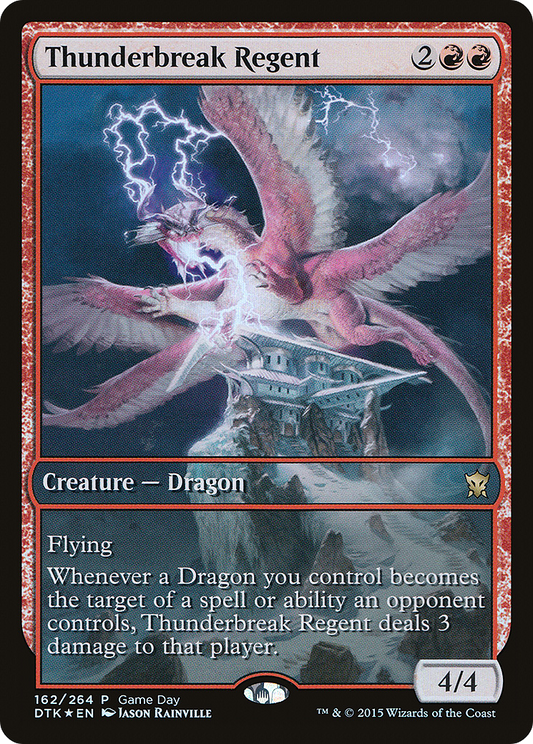 Thunderbreak Regent (162) Foil - Dragons of Tarkir Promos
