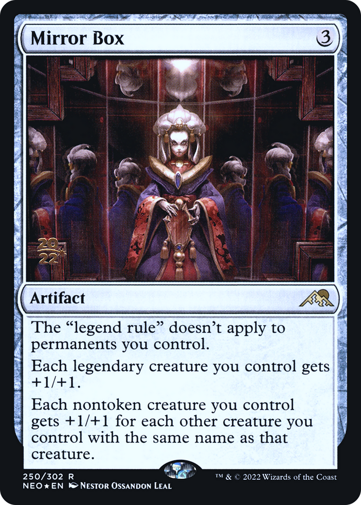 Mirror Box (250s) Foil - Kamigawa: Neon Dynasty Promos