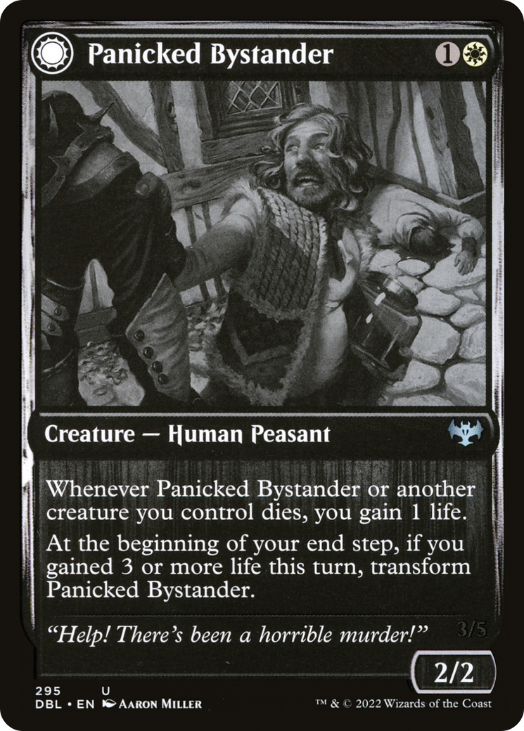 Panicked Bystander (295) - Innistrad: Double Feature