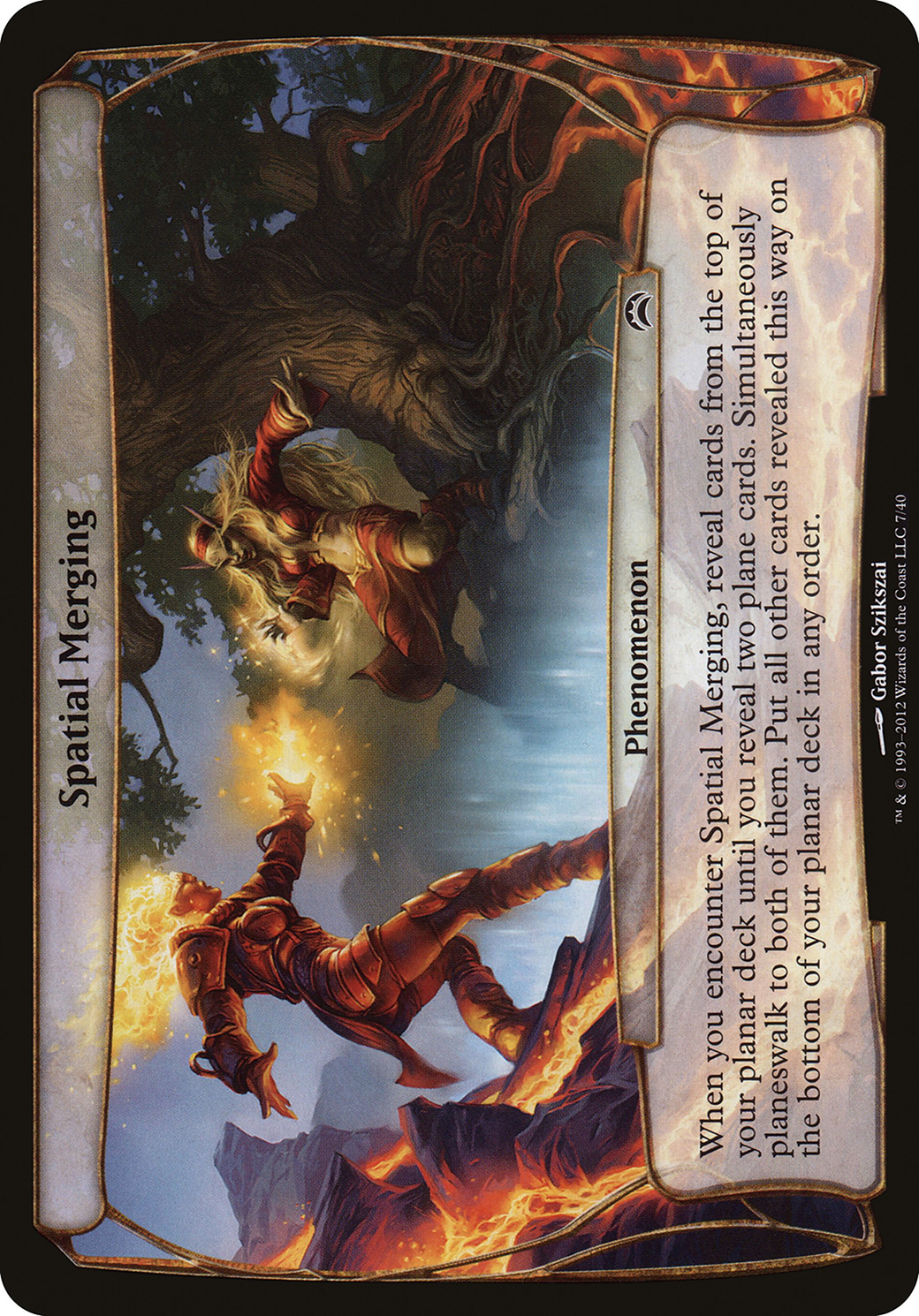 Spatial Merging (Planechase 2012) (007) - Planechase 2012 Planes