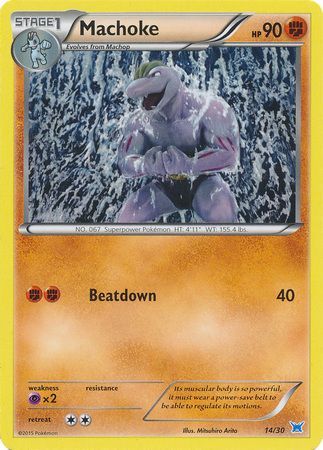 Machoke (14/30) [XY: Trainer Kit 2 - Latios] | Silver Goblin