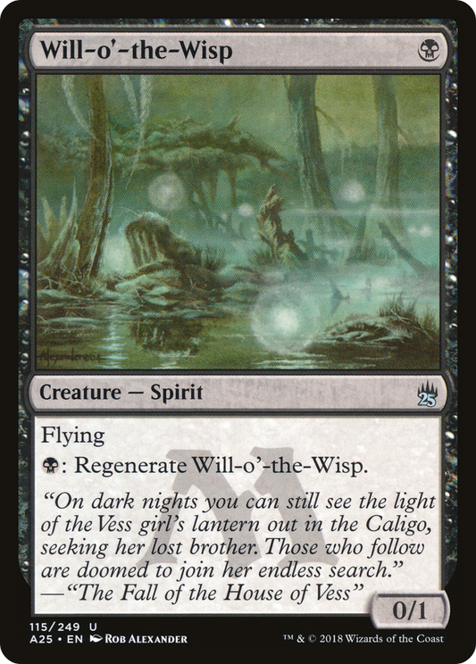 Will-o'-the-Wisp (115) - Masters 25