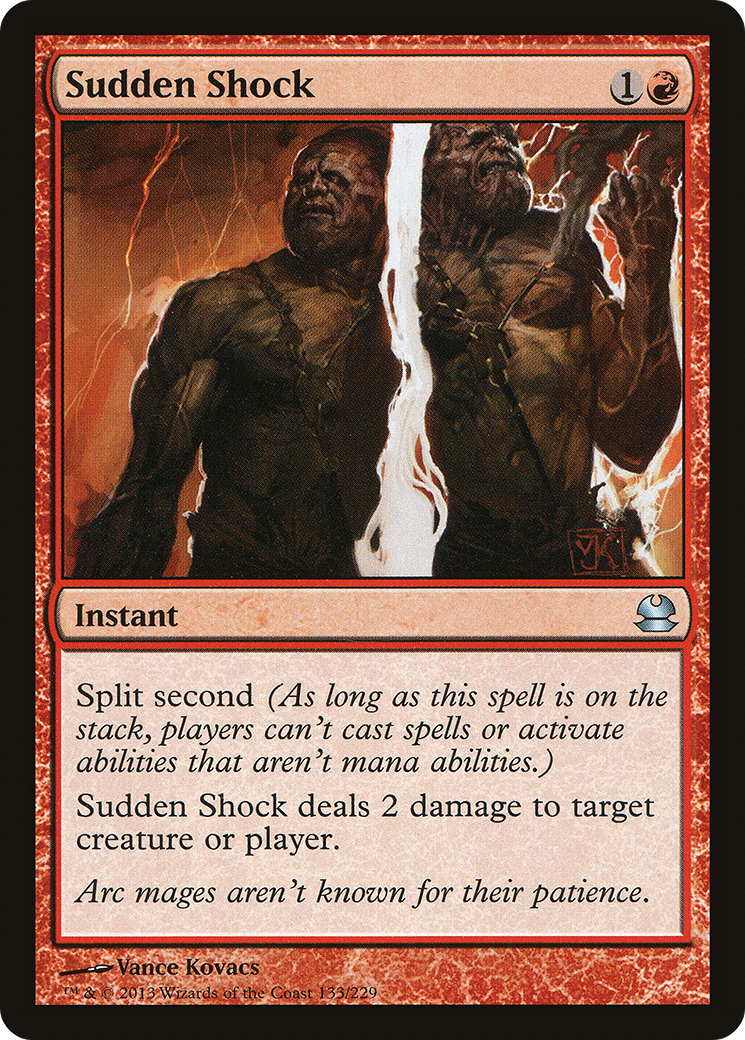 Sudden Shock [Modern Masters] | Silver Goblin