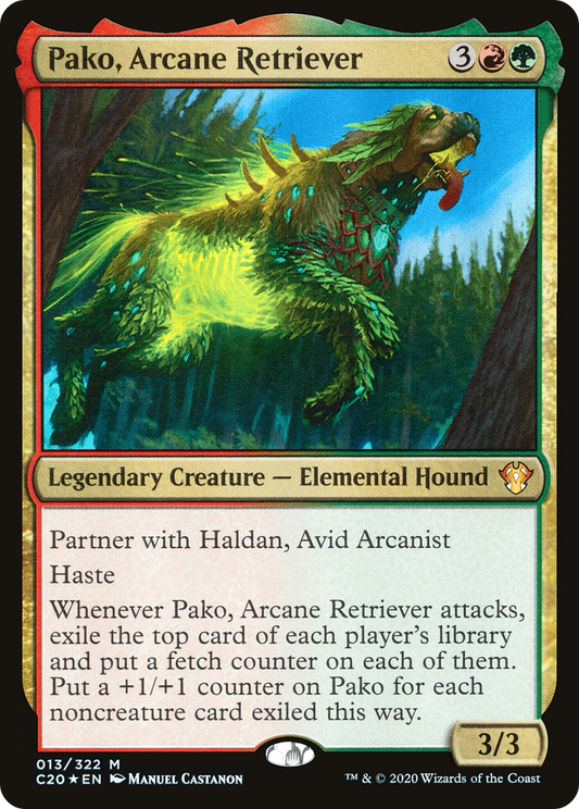 Pako, Arcane Retriever (013) - Commander 2020