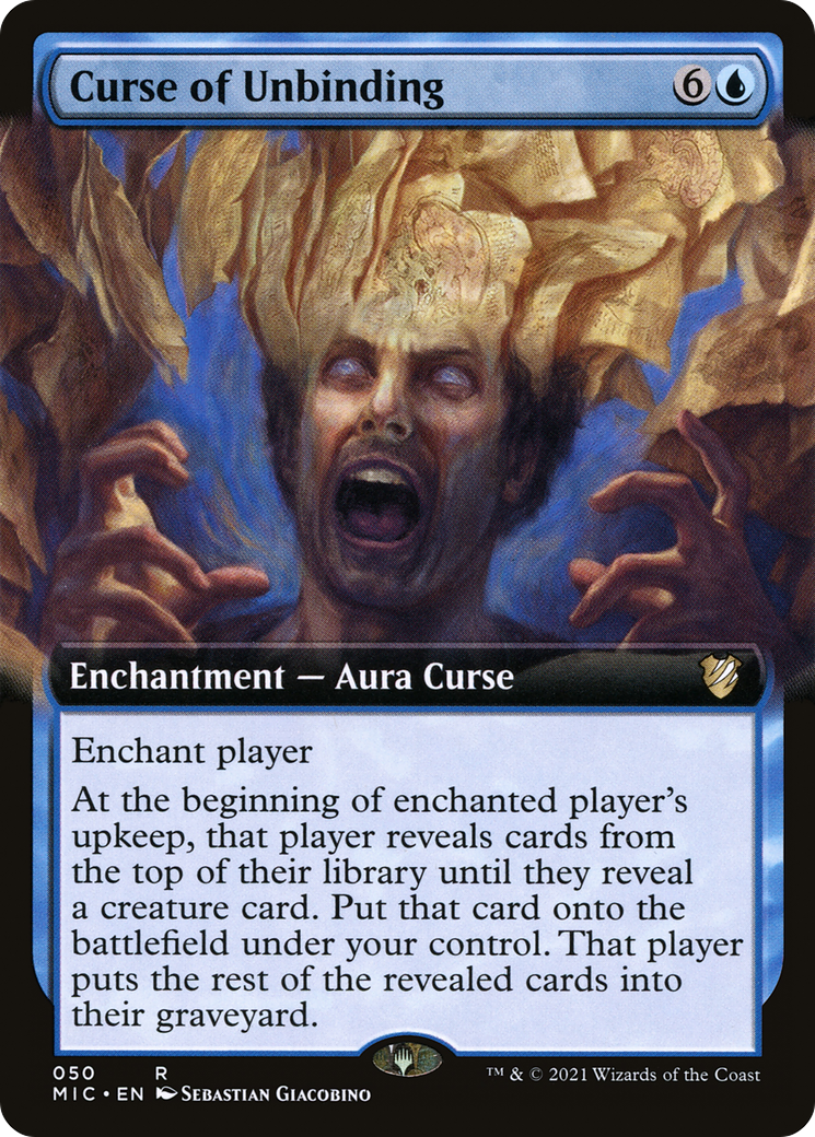 Curse of Unbinding (Extended Art) (050) - Midnight Hunt Commander