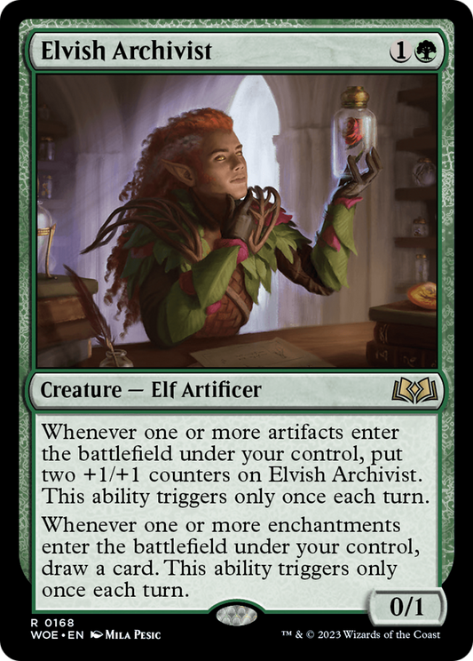 Elvish Archivist (168) - Wilds of Eldraine