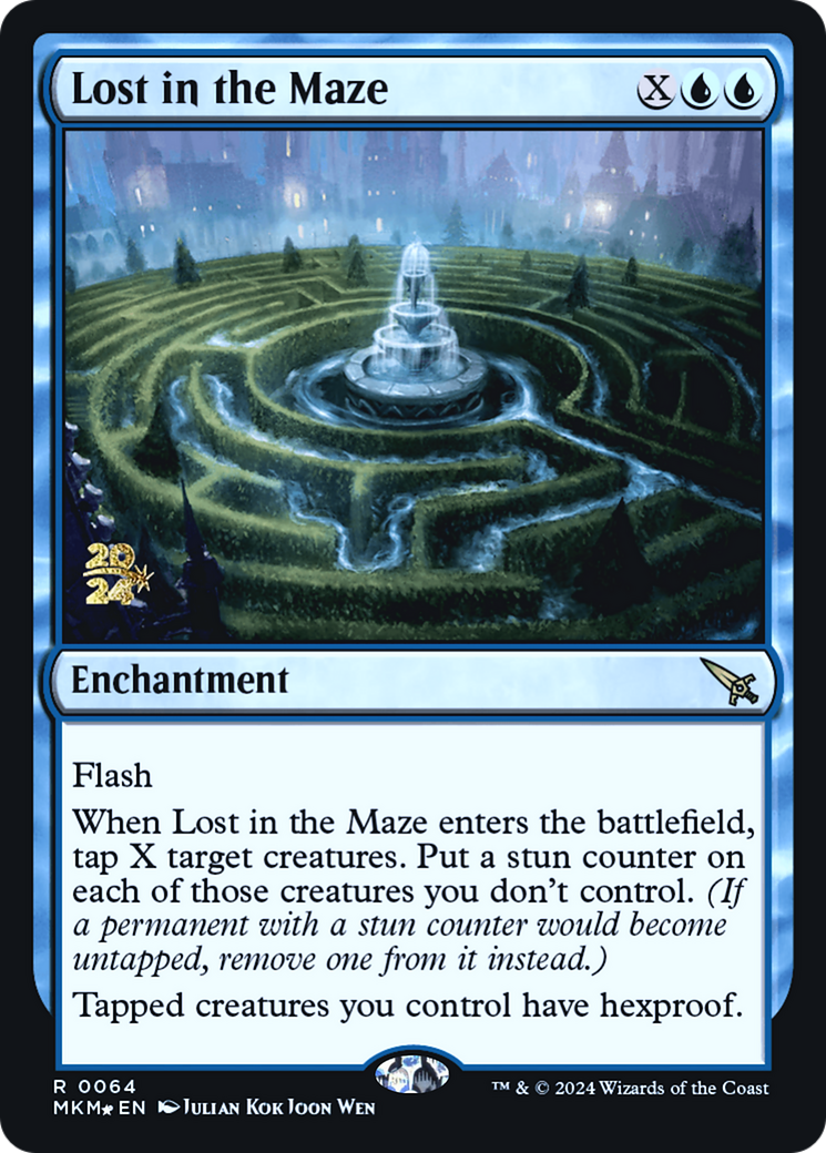 Lost in the Maze (064) Foil - Murders at Karlov Manor Promos