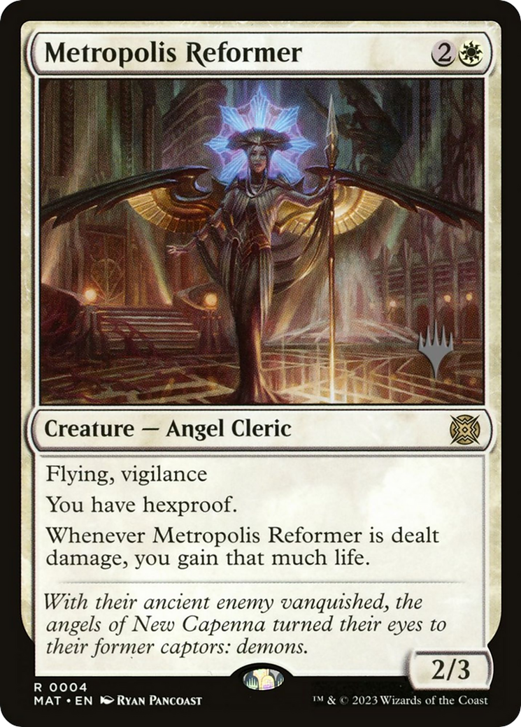 Metropolis Reformer (004) Foil - March of the Machine: The Aftermath Promos