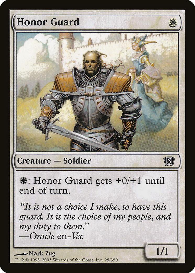 Honor Guard (025) - Eighth Edition