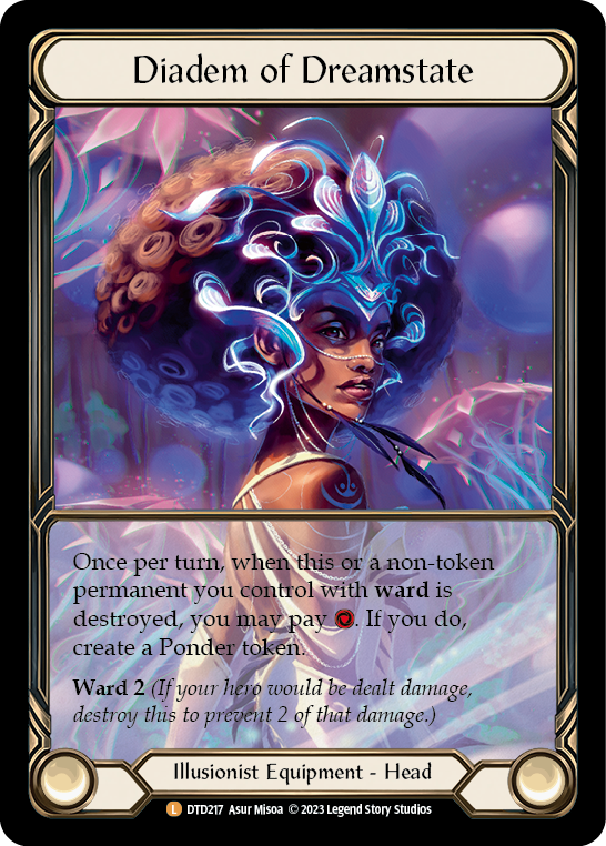 Diadem of Dreamstate (Extended Art) [DTD217] (Dusk Till Dawn)  Cold Foil | Silver Goblin