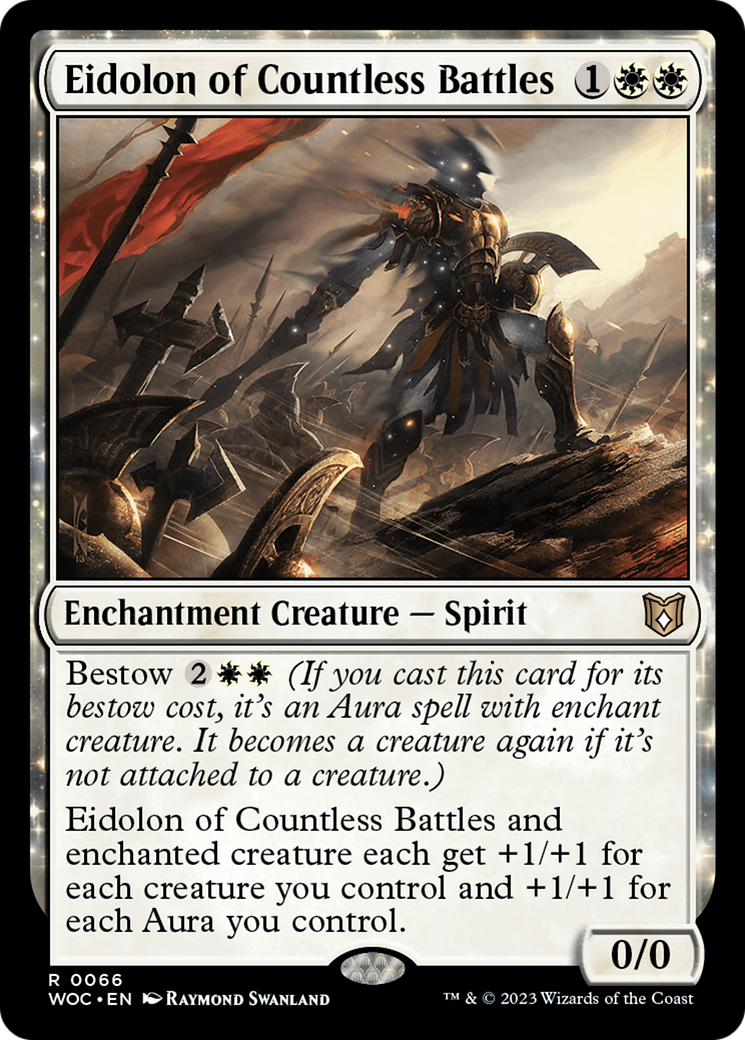 Eidolon of Countless Battles (066) - Wilds of Eldraine Commander