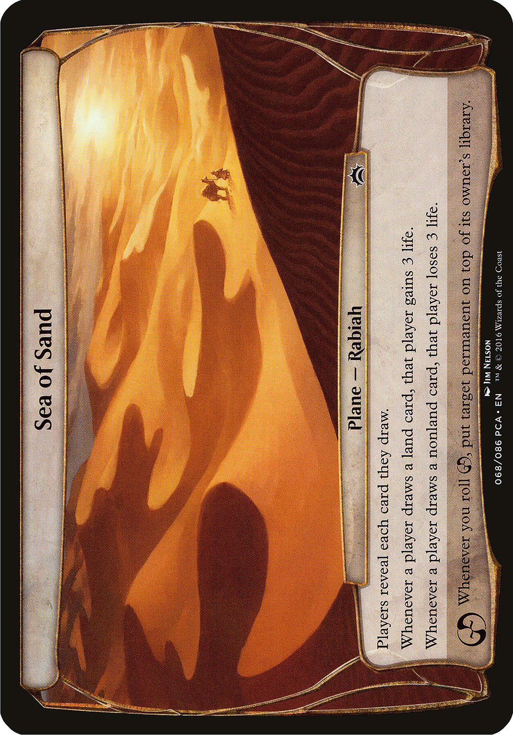 Sea of Sand (Planechase Anthology) - Planechase Anthology Planes