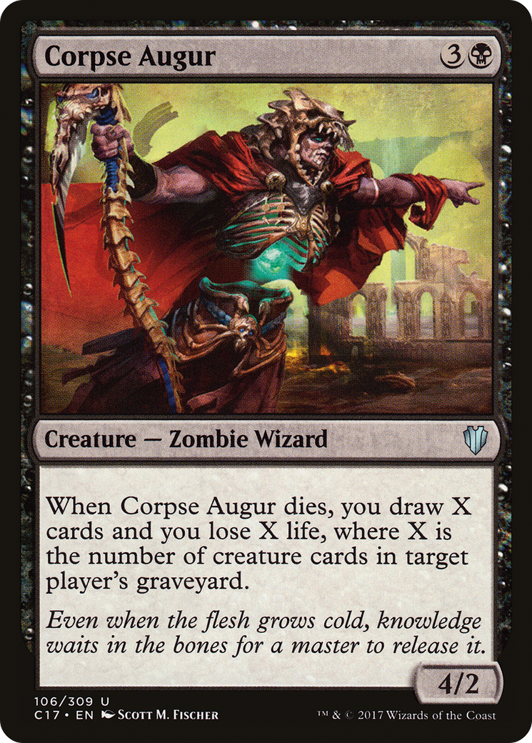 Corpse Augur (106) - Commander 2017