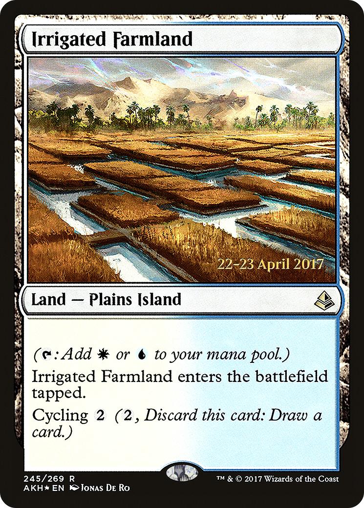 Irrigated Farmland (245s) Foil - Amonkhet Promos