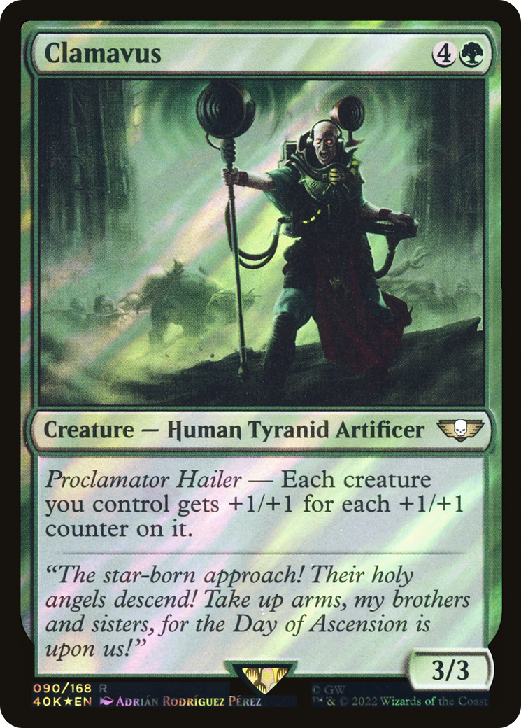 Clamavus (090) Surge Foil - Warhammer 40,000 Commander