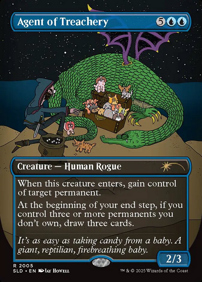 Agent of Treachery (2005) Foil - Secret Lair Drop