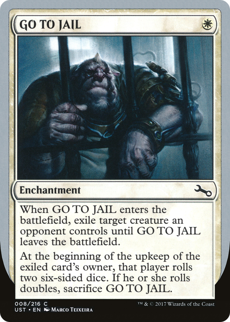 GO TO JAIL (008) Foil - Unstable