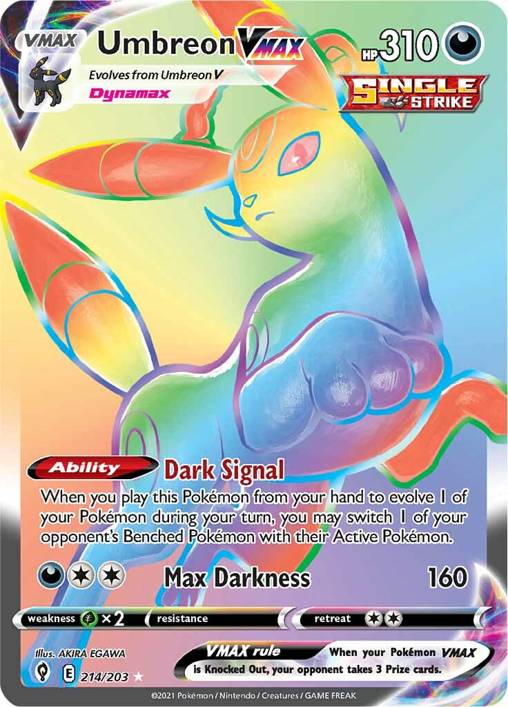 Umbreon VMAX (214/203) [Sword & Shield: Evolving Skies] | Silver Goblin