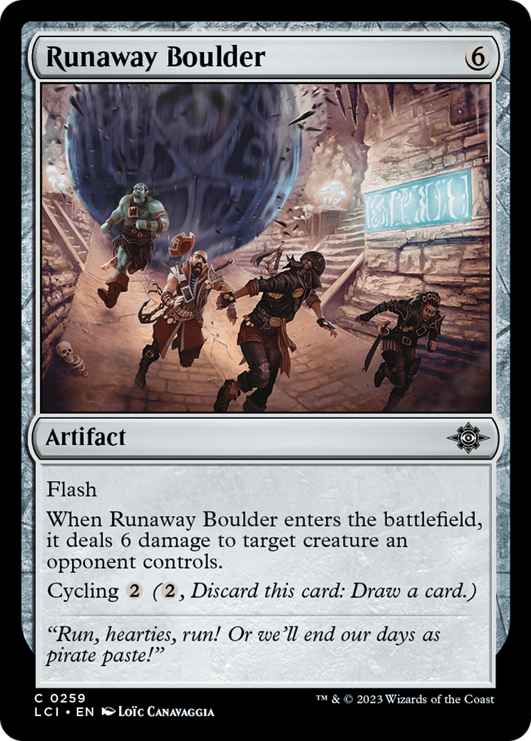 Runaway Boulder (259) - The Lost Caverns of Ixalan