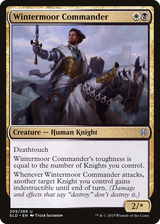 Wintermoor Commander (205) - Throne of Eldraine