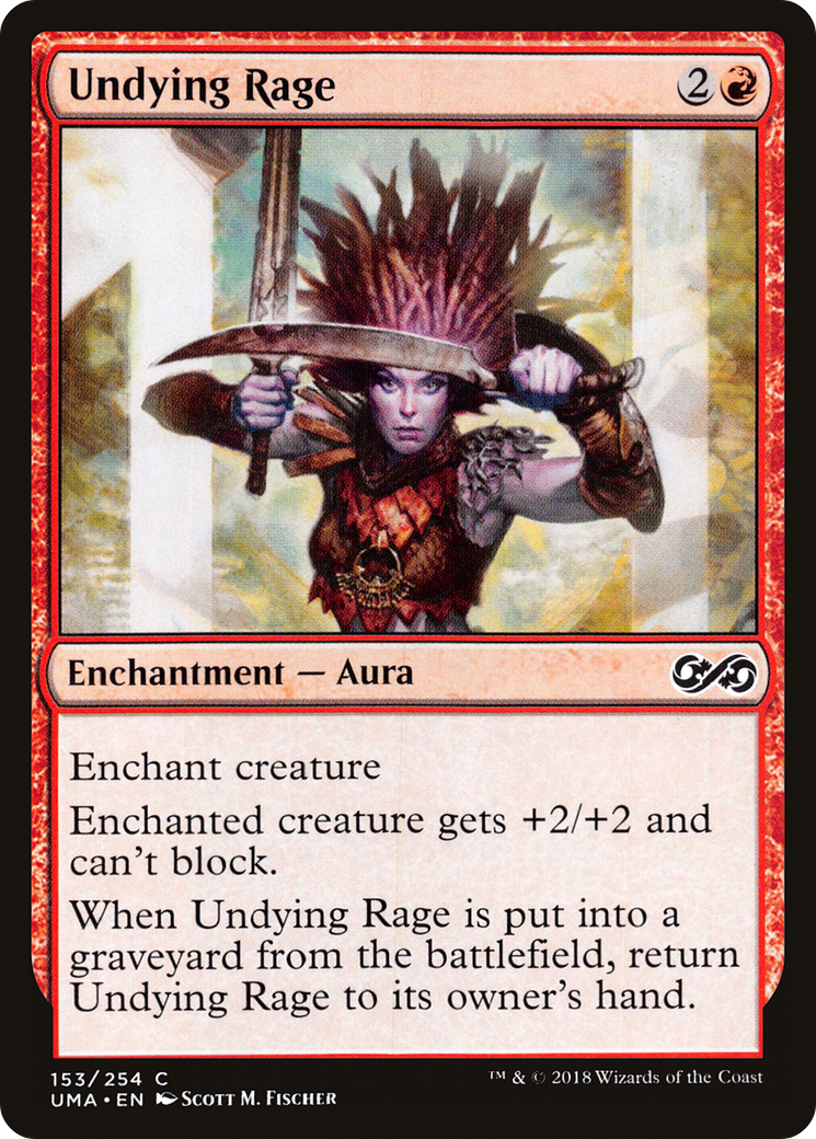 Undying Rage (153) Foil - Ultimate Masters