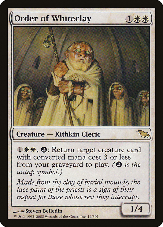Order of Whiteclay (016) - Shadowmoor