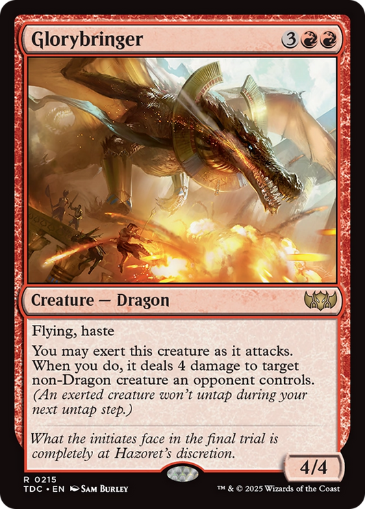 Glorybringer (215) - Commander: Tarkir: Dragonstorm