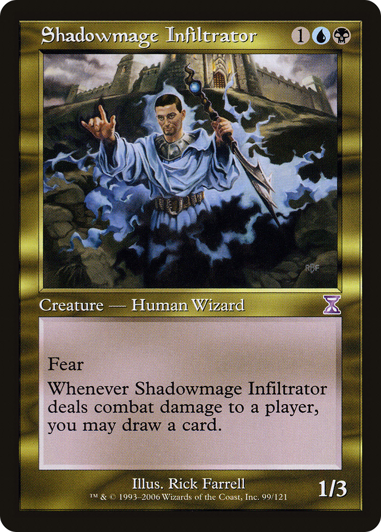 Shadowmage Infiltrator (Retro) (099) - Time Spiral Timeshifted
