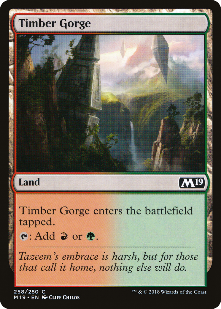 Timber Gorge (258) - Core Set 2019