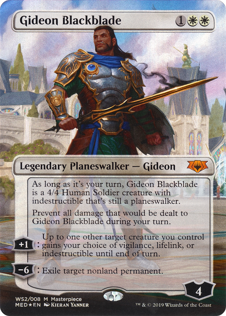 Gideon Blackblade (WS2) Foil - Mythic Edition