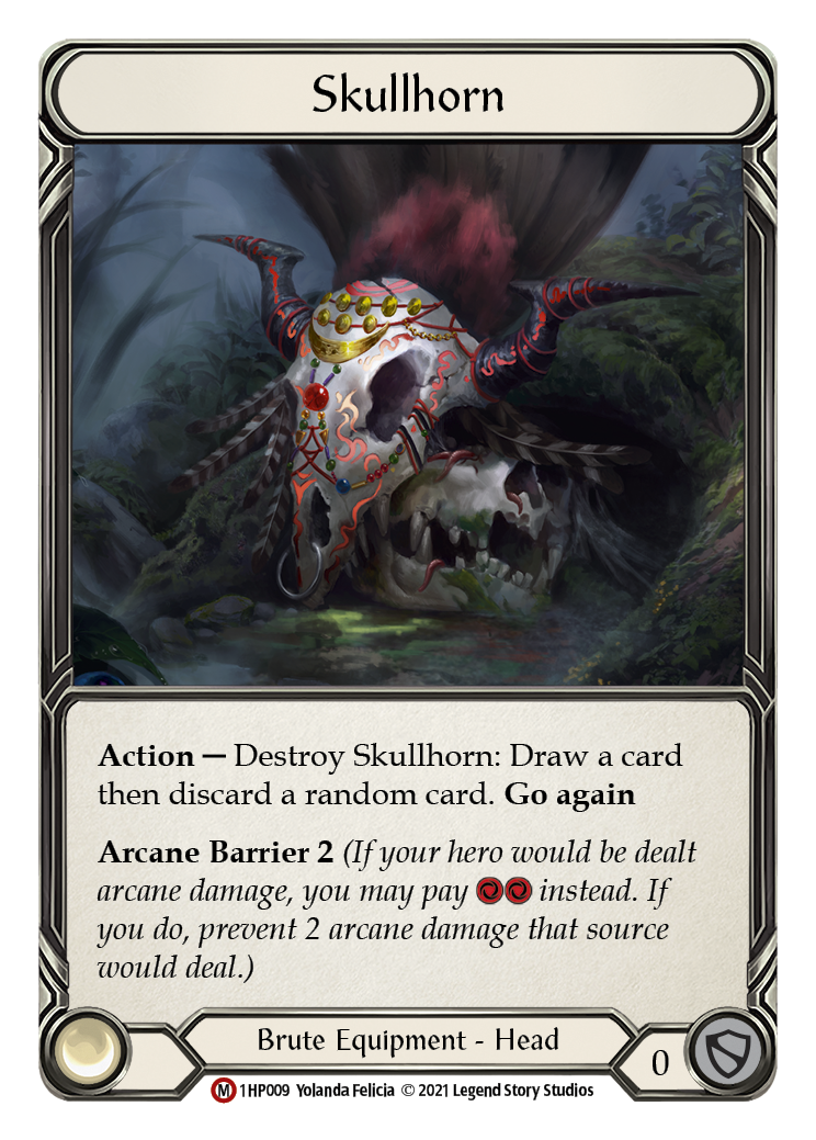 Skullhorn [1HP009] (History Pack 1) | Silver Goblin