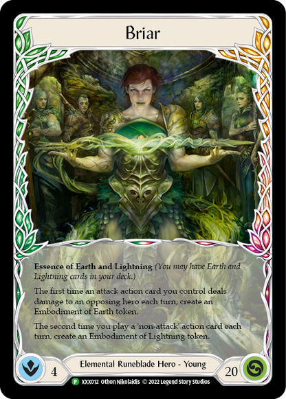 Briar // Briar, Warden of Thorns (XXX011/XXX012) - FaB Promos