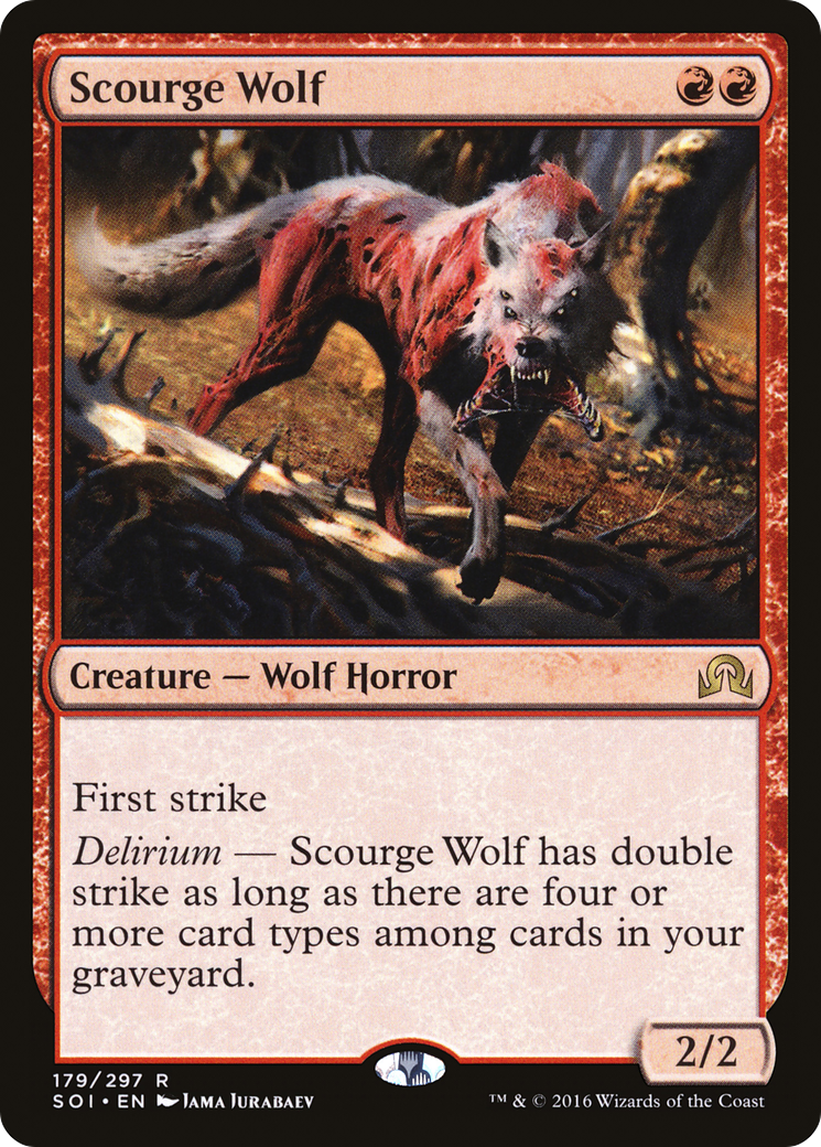 Scourge Wolf (179) - Shadows over Innistrad