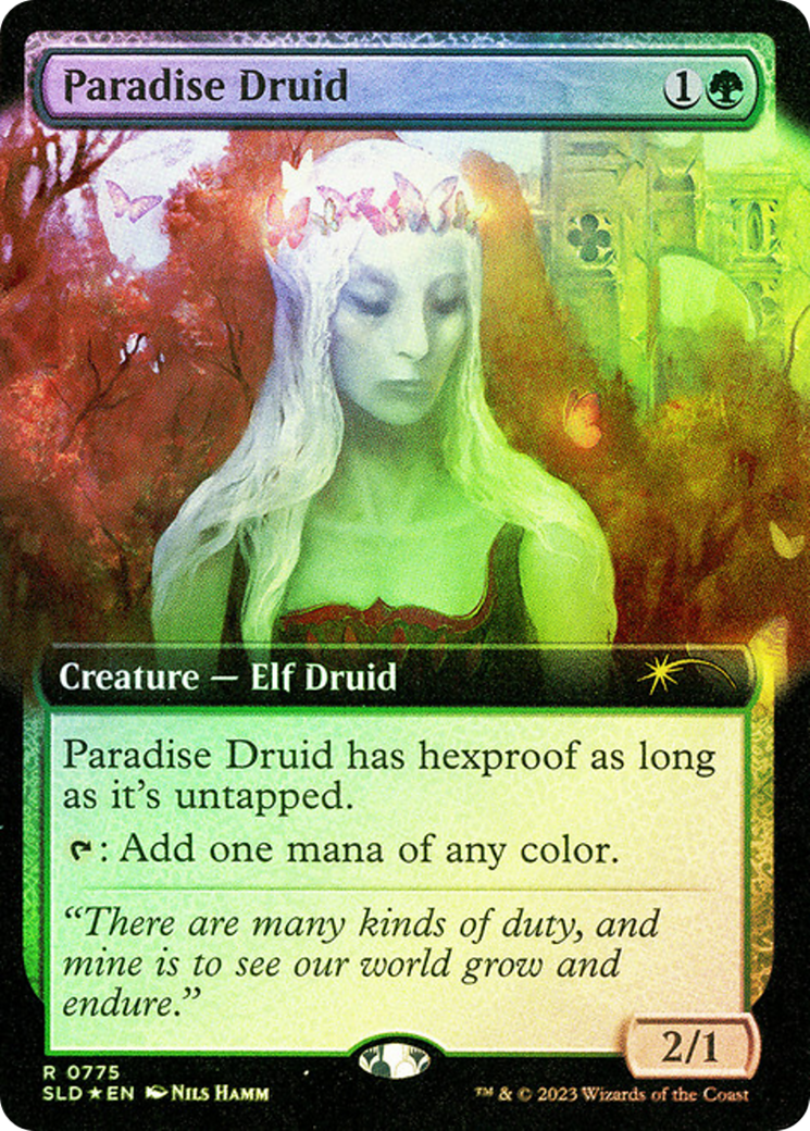 Paradise Druid (Extended Art) (775) Foil - Secret Lair Drop