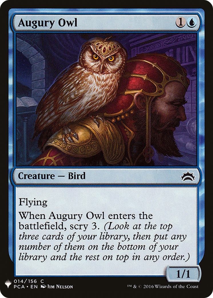 Augury Owl (014) - The List