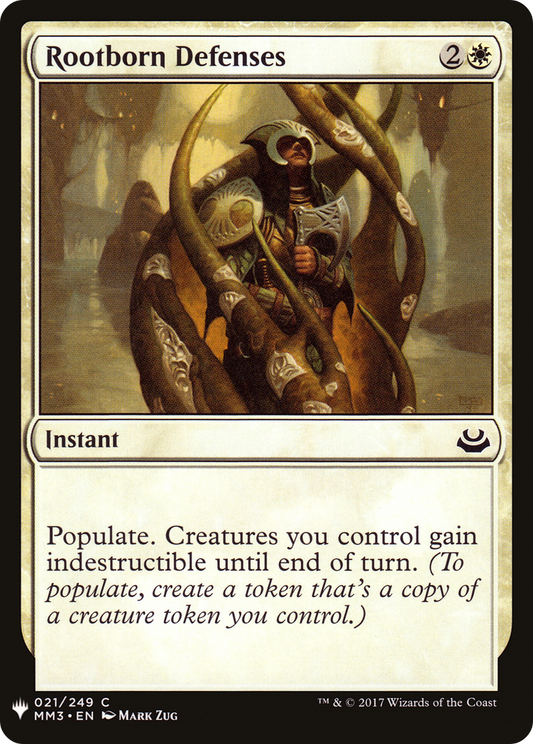 Rootborn Defenses (MM3-21) - The List