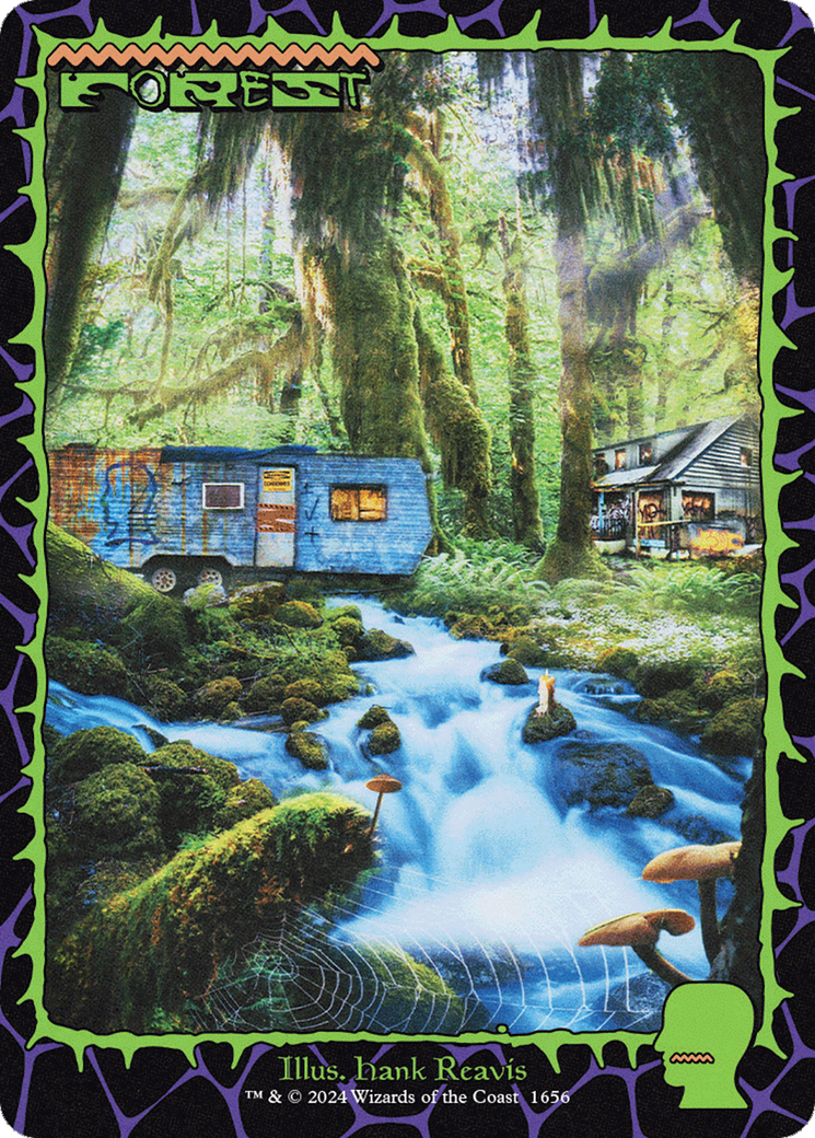 Forest (1656) (Rainbow Foil) (1656) Foil - Secret Lair Drop Series