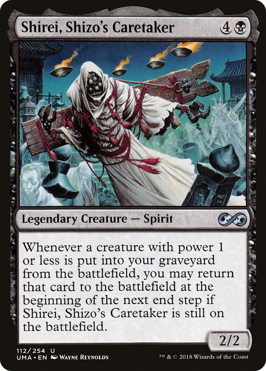 Shirei, Shizo's Caretaker (112) - Ultimate Masters Foil